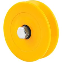 Roldana Para Portão 4", Tipo V, em Nylon, sem Caixa, Vonder