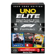 Jogo De Cartas Uno Elite F1 Kit Inicial Mattel - JLV42