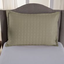 Porta Travesseiro Matelado Copacabana Micropercal Cáqui