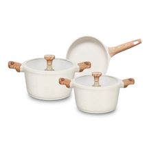 Conjunto  Titanium Com Revestimento Cerâmico 3 Pçs  MTA 8448