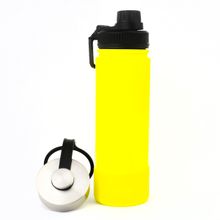 Garrafa Térmica Oba Térmic 650ml Amarelo Neon