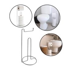 Suporte De Chão Porta Rolo Papel Higiênico