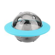 Brinquedo Interativo Pets Bola Dispenser De Petiscos E Raçoes Tigela Alimentador Para Cachorro Gatos Divertido Azul