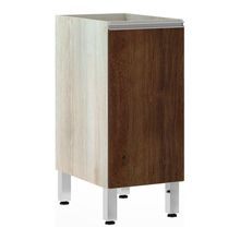 Balcão Sem Tampo 35cm 1 Prateleira Lis Legno Crema Com