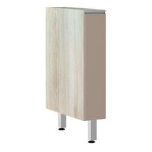 Balcão Sem Tampo 15cm Lis Legno Crem e Connect