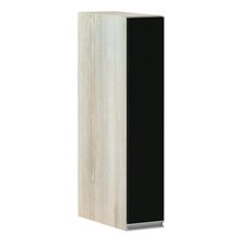 Armário Para Cozinha 15cm 1 Porta Lis Legno Crema C/Preto