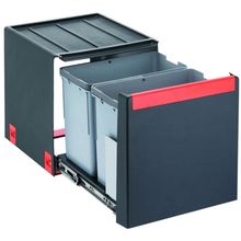 LIXEIRA FRANKE CUBE 40 COM 2 CESTOS DE 14L 11605