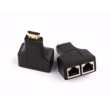 Extensor Hdmi 3d 30 Metros Via Cabo De Rede Utp Rj45 Cat5e/6 JC-EX-RJ45