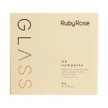 Po Compacto Glass Gpd20 Ruby Rose 8G