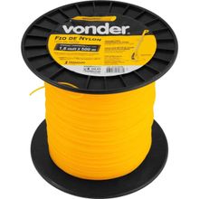 Fio de Nylon, 1,6 mm x 500 m, Redondo, Vonder OstenVonder