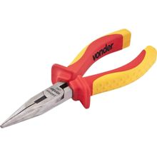 Alicate Bico Meia Cana Reto 160 mm, Vde, com Isolação até 1.000 V, Vonder OstenVonder