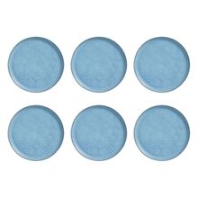 Conjunto de Pratos Rasos Porto Brasil Linhas Breeze 27,5cm - 6 Peças