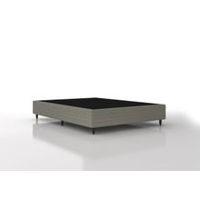 Base Box Casal Ortobom Elite 138 Madeira de Reflorestamento e Tecido Poliéster