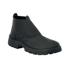 Botina de Couro de Vaqueta, 39, com Elástico, Solado de Poliuretano, Monodensidade, 2020bels4600ll, Bracol