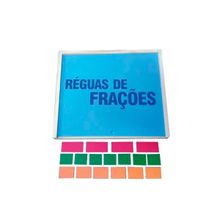 Brinquedos Educativos - Réguas de Frações 55 Peças