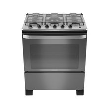 Fogão Itachef Reflecta 5Bocas com Mesa de Inox e Tripla Chama Itatiaia