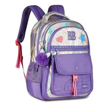 Mochila Rebecca Bonbon - Holografica - Roxo - RB27021 - Clio