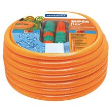 Mangueira Para Jardim, 1/2" x 30 m, com Engates Rápidos e Esguicho, Tramontina OstenVonder