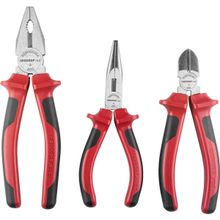 Jogo de Alicates, com 3 Peças, R28001004, Gedore RED OstenVonder