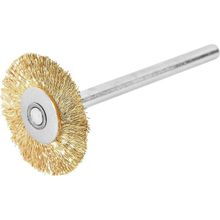 Escova Circular com Haste Para Microrretífica, em Latão, 20 mm, Vonder OstenVonder
