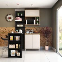 Cozinha Compacta 4 Peças 80cm Mel Vanill e O