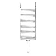 Grelha para Churrasco Super Grill 81,5CM em Aço Cromado 48x25CM Prata Mor
