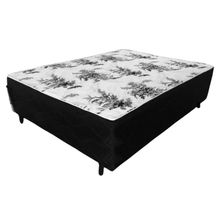 Cama Box Casal Conjugada Ortopédica Conforto 138x188 - 5cm