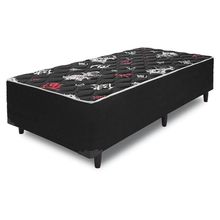Cama Box Solteiro Conjugada Ortopédica Bambu 88x188