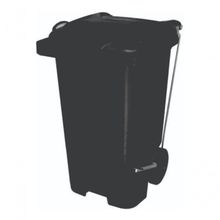 Contêiner Lixeira Plástico Injetado com Rodas e Pedal 240 l Verde Higipack