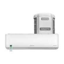 Ar Condicionado Split Agratto Hi Wall Liv Top Inverter 18.000 BTU-h Quente e Frio Monofásico Branco LCST18QF-02I 220V