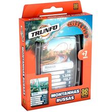 Jogo De Cartas Super Trunfo Montanhas Russas Grow - 4819