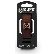 Abafador Profissional DTMD18 para Guitarras, Baixos de 5 Cordas e Violões Marrom Ibox