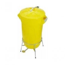 Cesto Lixeira Plástica com Pedal 20L em Polipropileno Estrutura em Aço Carbono Branco Higipack