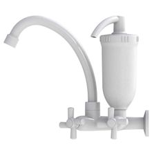 Torneira Plástica Para Cozinha com Purificador, Acabamento C31, Branca, 31155 Delta