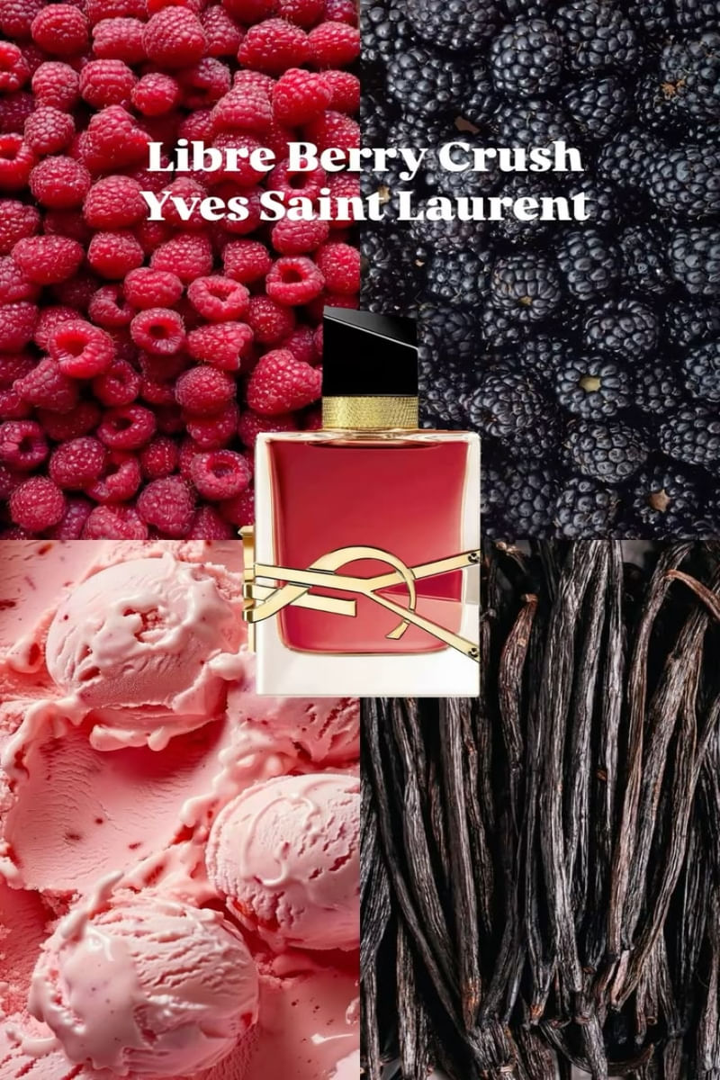 Perfume Libre Berry Crush Feminino Eau De Parfum Fruitée 90ml