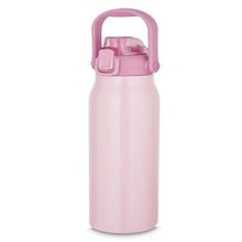 Garrafa Térmica Litrão com Alça Embutida e Bico 1 e 5L em Aço Inox Parede Dupla para Bebidas Quentes