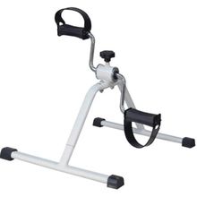Mini Bicicleta Cicloergômetro Portátil Simulador Mini Bike Ergométrica Branca para Exercícios