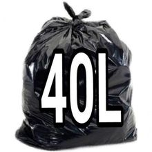 Saco para Lixo 40 Litros Preto 50X60CM Pacote com 100 Unidades Higipack