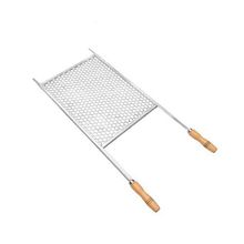 Grelha para Churrasco Grelha Moeda 50x50CM em Aço Inox para Uso Culinário Inox Papaléguas Universo