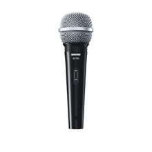 Microfone com Fio SV100 para Fala Geral, Apresentações e Canto Preto Shure