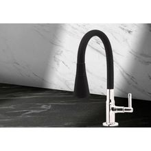 Torneira para Cozinha Torneira Flexível de Bancada 1-4 de Volta em Plástico ABS Preto OEM
