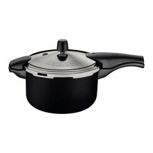 Panela de Pressão Vancouver Effect em Alumínio Antiaderente 6L 24CM Preto