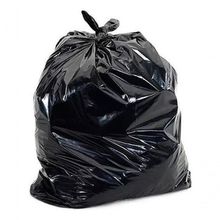 Saco para Lixo 60L Preto Especial 60X70X4,00 C100 para Descarte de Resíduos Preto Higipack