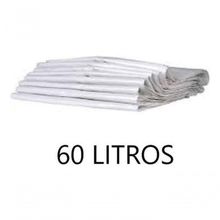 Saco de Lixo 60 Litros Branco Pacote com 100 Unidades para Descarte Higipack