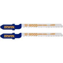 Lâmina Para Serra Tico-tico Irwin 75 Mm Aço Rápido Hss Encaixe Tipo T 2 Peças