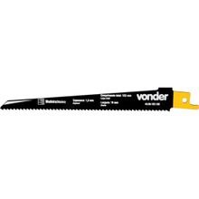 Lâmina Para Serra Sabre Vonder Aço Cromo Vanádio 152 Mm 10 Dentes Por Polegada 1 Par