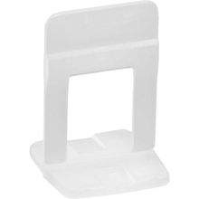 Espaçador Nivelador Para Pisos Cerâmicos e Porcelanatos, Slim, 2 mm, Pacote com 100 Peças, 61536 Cortag