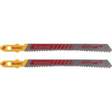 Lâmina Para Serra Tico-tico Starrett Bu3dc-2 Bimetal 100 Mm 2 Peças Encaixe Unificado