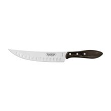 Jogo Para Churrasco Tramontina 3 Peças Aço Inox Cabo Madeira Polywood