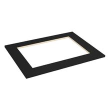 Tampo Mdp De 75 Cm Para Cooktop Com Recorte De 4 Bocas Preto